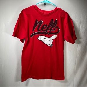 Disney Collection By Neff Mickey Hand Tee Size M